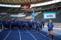Bilder des Athleteneinmarsches der bayerischen Athleten - Öffnet große Ansicht